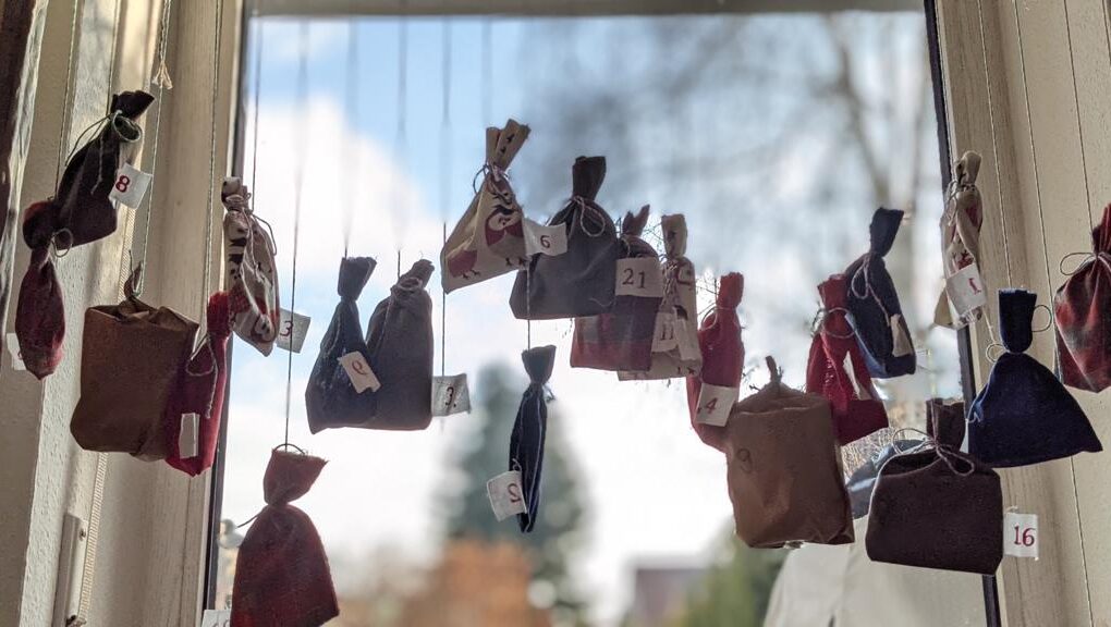 Selbstgemachter Adventskalender