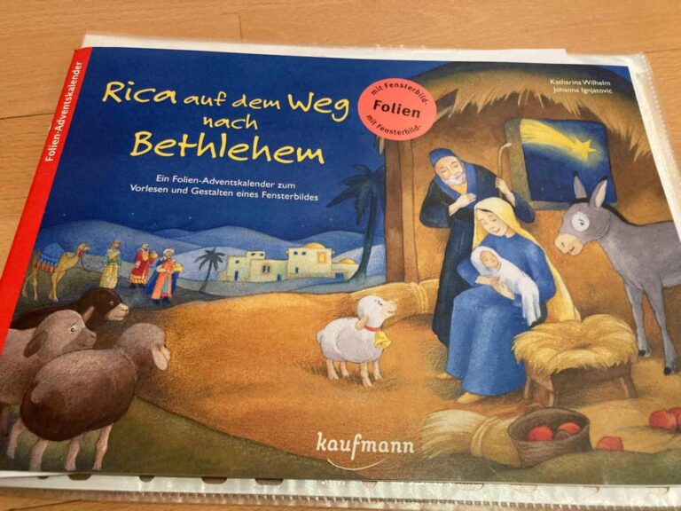 Rica auf dem Weg nach Betlehem