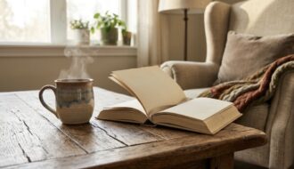 Tasse und Buch – Körper Seele Geist ganzheitlich pflegen